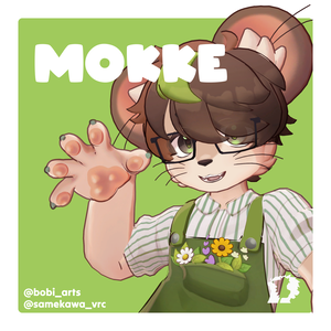 「Mokke（木気）」【VRChat想定3Dモデル】