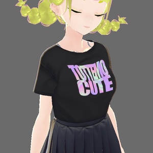 【VRoid】とってもキュートなTシャツ【テクスチャ】