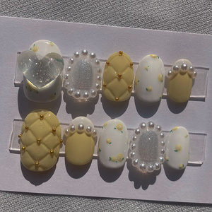 ネイルチップ 抹茶ラテ - 3939ネイルチップshop - BOOTH