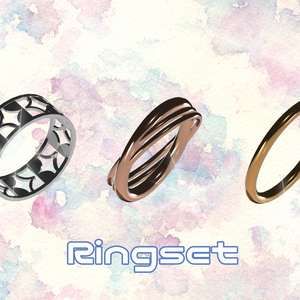 【VRChat向け】Ring3set