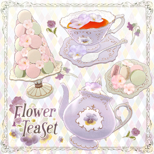 FlowerTeaSet