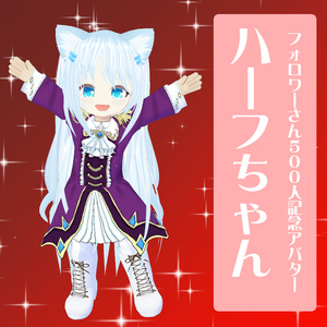 【VRoidアバター】ハーフちゃん