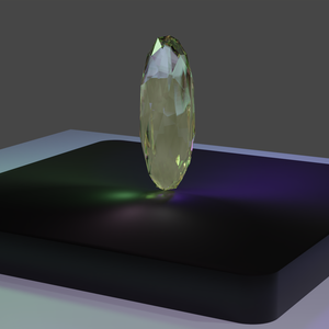 【3D素材】クリスタル