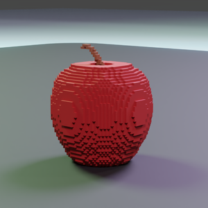 【3D素材】リンゴ