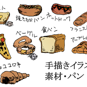 パン イラスト素材