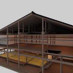【VRChat想定】古民家 町家 / Japanese Traditional House 缩略图 4