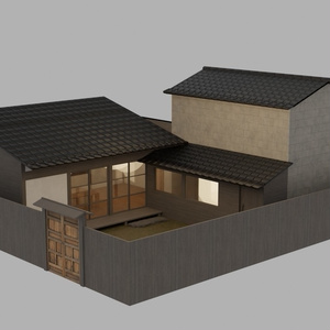 【VRChat】蔵のあるリノベーション古民家 / A Japanese house with a warehouse 缩略图 2