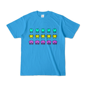 エイリアンズTシャツーターコイズ