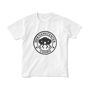 ウェブゲームセンターコスモのTシャツ-白