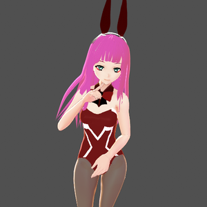 ZERO TWO bunny ゼロツー【VRoid and VRM】+ Texture