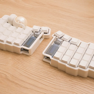 torabo-tsuki トラックボール付き無線分割キーボードキット - のぎけす