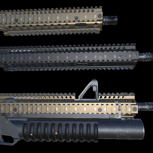 【VRChat想定】AR-15用RIS2ハンドガード&M203フロントキット 缩略图 8