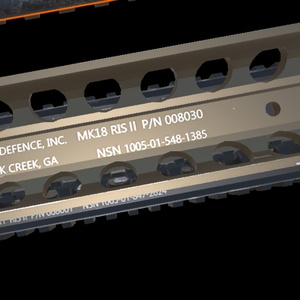 【VRChat想定】AR-15用RIS2ハンドガード&M203フロントキット 缩略图 6