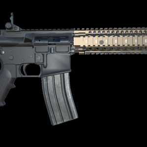 【VRChat想定】AR-15用RIS2ハンドガード&M203フロントキット