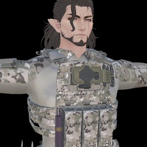 【VRCHAT想定】オペレーターセット 男性用 缩略图 7