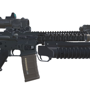 【VRCHAT想定】SOPMOD BLOCK2アサルトライフル&DET-1ピストル 缩略图 9
