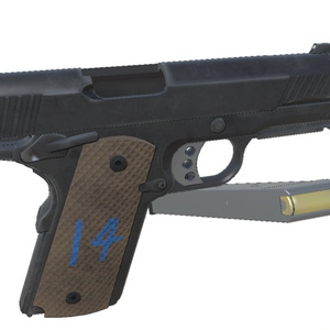 【VRCHAT想定】SOPMOD BLOCK2アサルトライフル&DET-1ピストル 缩略图 14