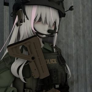 【VRCHAT想定】FIRST SPEAR SIEGE-R  POLICE SET 缩略图 24