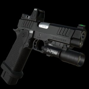 【VRChat想定】2011 STACCATO P Duty Pistol 缩略图 2