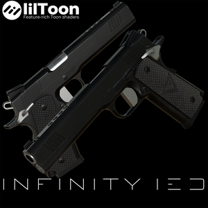 2000人フォロワー記念品【VRChat想定】INFINITY IED ピストル