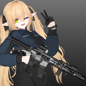 【VRChat想定】SIG MCX Virtus SUR300 ライフル 缩略图 4