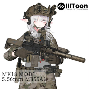 Mk18 MOD1 Assault Rifle [VRChat]