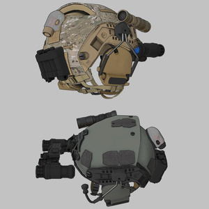 【VRCHAT想定】AIRFLAME/エアフレームヘルメット 缩略图 7