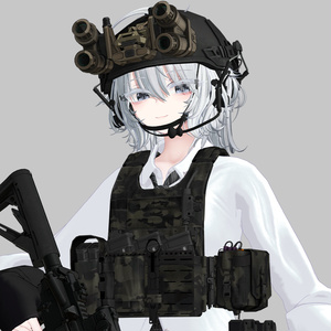 【VRCHAT想定】LV-119 プレートキャリア 缩略图 2
