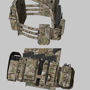 【VRCHAT想定】LV-119 プレートキャリア 缩略图 7