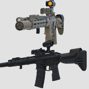 【VRChat想定】KAC KS-3  アサルトライフル 缩略图 5