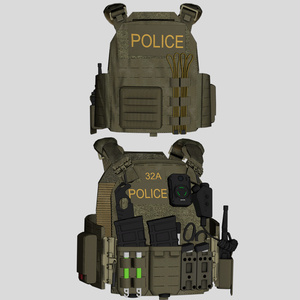 【VRCHAT想定】STRANDHÖGG POLICEプレートキャリアキット 缩略图 7