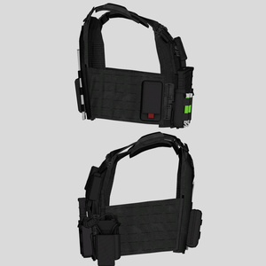 【VRCHAT想定】STRANDHÖGG POLICEプレートキャリアキット 缩略图 5