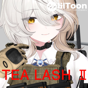 【VRCHAT想定】TEA LASH2 スロートマイク