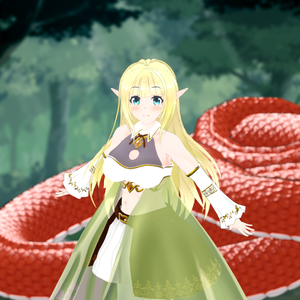 オリジナル3Dモデル【アイリス】