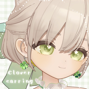 ꒰🍀しらつめ対応꒱Clover earring🍀