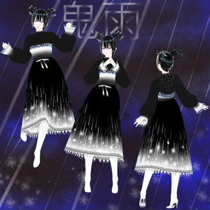 【claster対応・VRMアバター】Kiu~鬼雨きう～ 缩略图 2