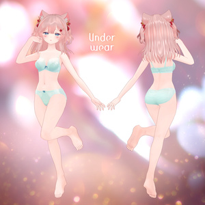 【VRC用アバター】姫華【黒猫洋品店×MinaFrancesca】