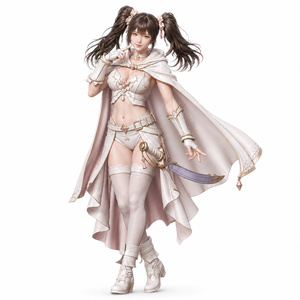 オリジナル3Dプリントモデル「盗賊（ローグ）」
