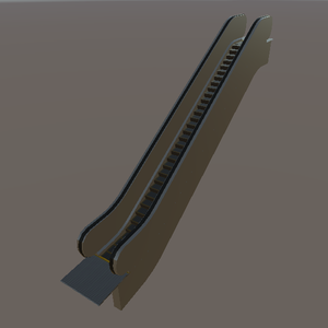 ローポリエスカレーター low poly escalator