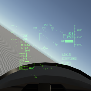 Custom HUD / HMD System For Sacc Flight