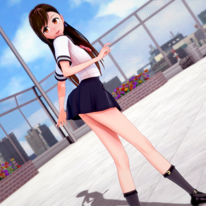 Young Tifa Lockhart Koikatsu card