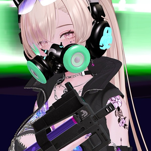 【全アバター対応】声でエフェクトが出るヘッドギア/Headgear【VRC想定】 缩略图 7