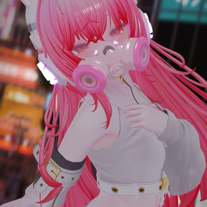 【全アバター対応】声でエフェクトが出るヘッドギア/Headgear【VRC想定】 缩略图 11
