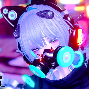 【全アバター対応】声でエフェクトが出るヘッドギア/Headgear【VRC想定】 缩略图 14