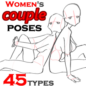 女性カップルポーズ45種