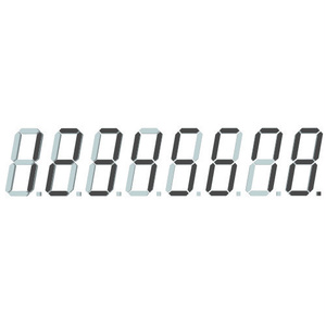 10°斜体デジタル数字(CSMOファイル)
