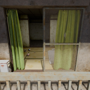 【Blender】汚い部屋Dirty room 3Dモデル 缩略图 7