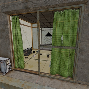 【Blender】汚い部屋Dirty room 3Dモデル 缩略图 3