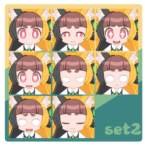 「けるべる・ろーChibi」VRC対応オリジナル3Dモデル-Keruberu-ro_Chibi- 缩略图 4