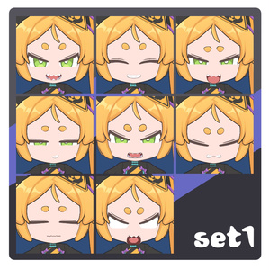 【SALE】「トランシィ」VRC対応オリジナル3Dモデル-Torang-shi_Chibi- 缩略图 3